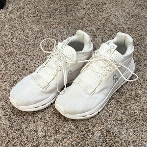 Women’s On Cloudnova All White Shoes
